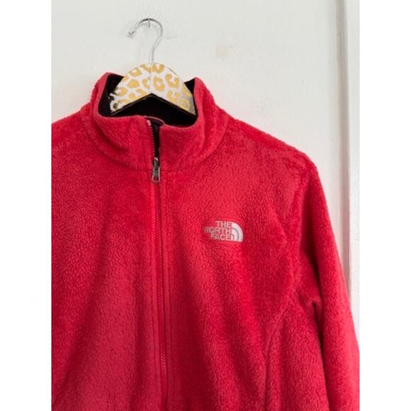 The North Face Women's Red Full Zip Fleece | Size Large - Picture 2 of 5